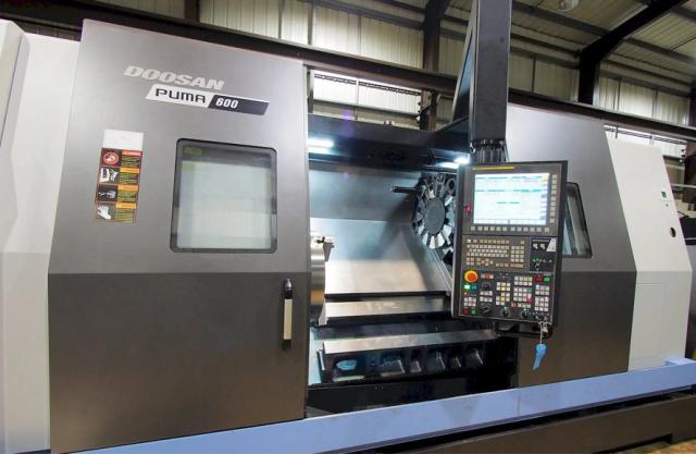 Tour CN Doosan PUMA 600 installé chez Robillard