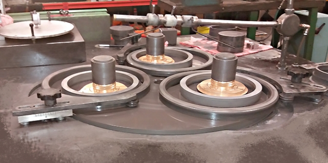 Opération de rodage sur pièce mécanique