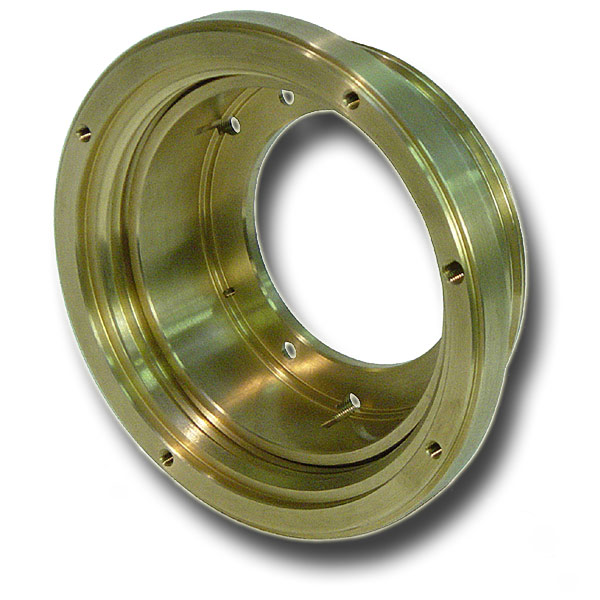 Platine supérieure usinée en bronze